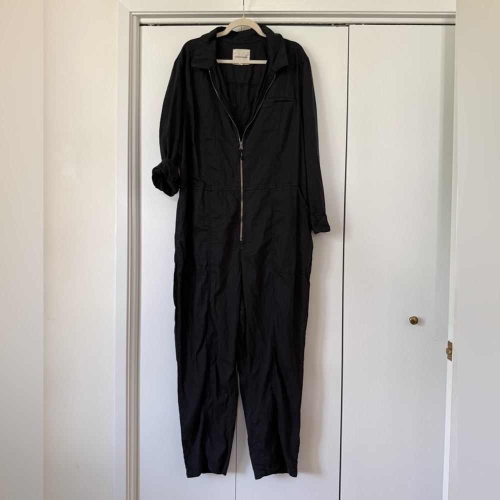 Lucky brand long sleeve jumpsuit